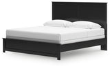 Maribel King Panel Bed with Dresser and Mirror