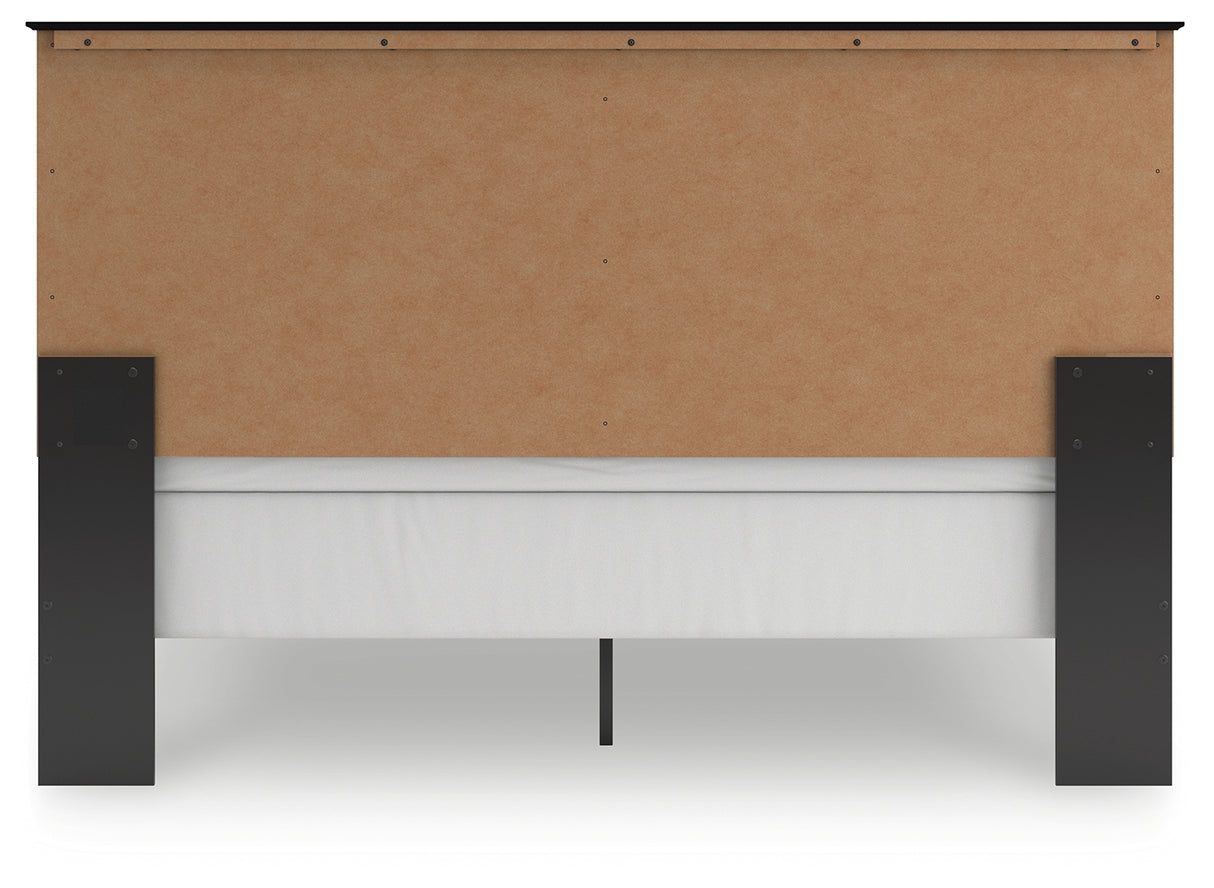 Maribel King Panel Bed, Dresser, Mirror, Chest, and 2 Nightstands