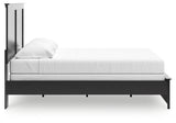 Maribel King Panel Bed, Dresser, Mirror, Chest, and 2 Nightstands