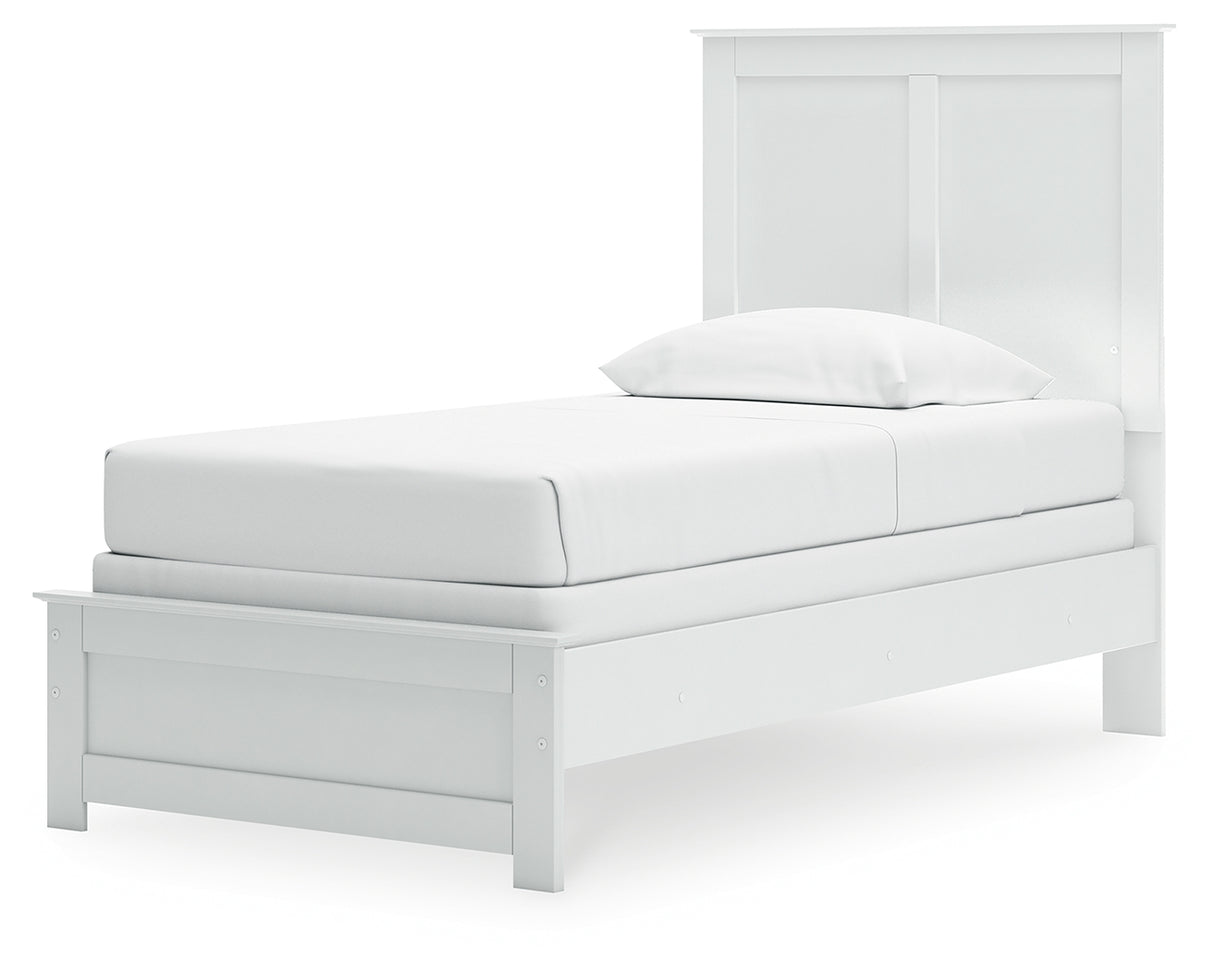 Bostwick Shoals Twin Panel Bed, Chest and Nightstand