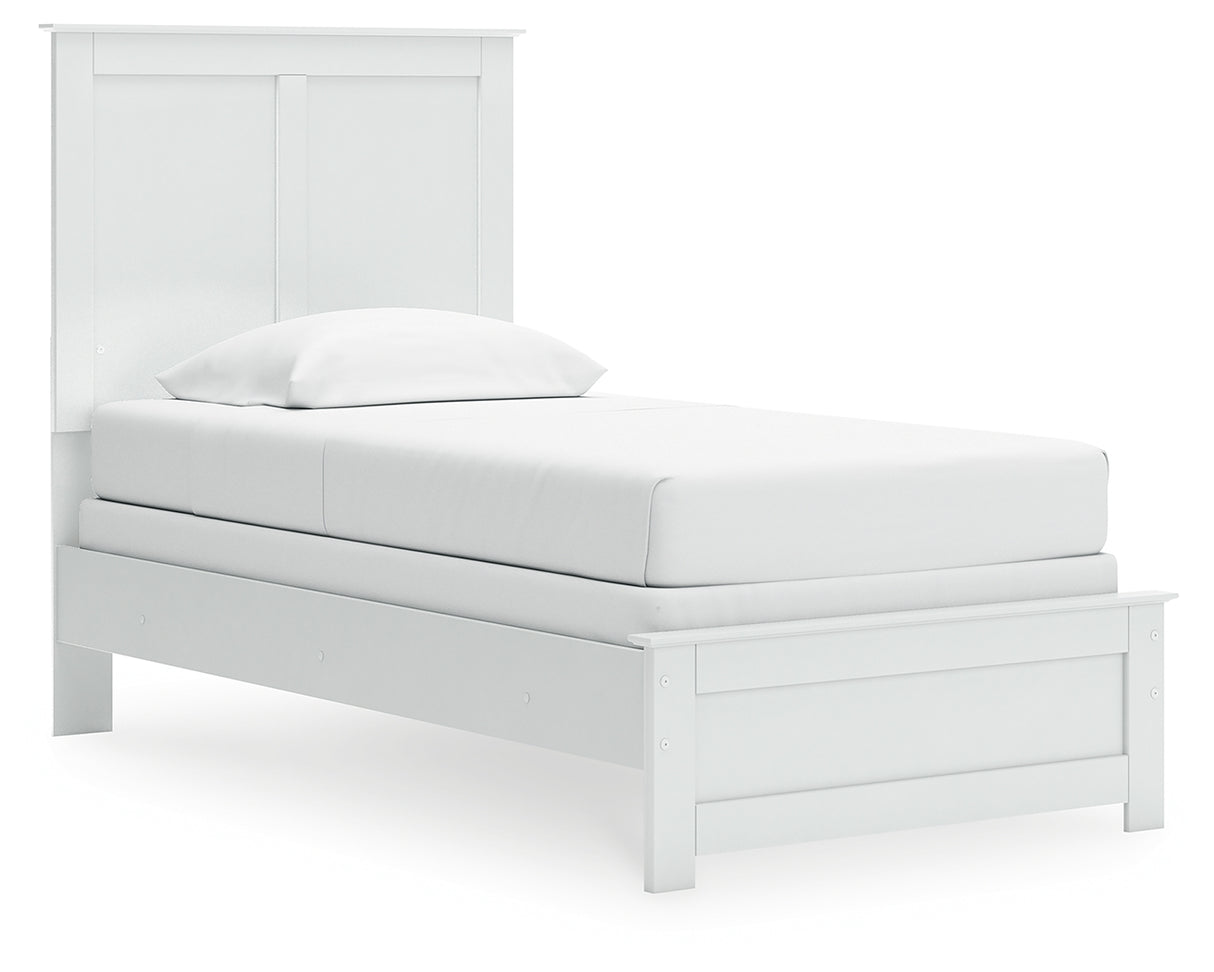 Bostwick Shoals Twin Panel Bed, Chest and Nightstand