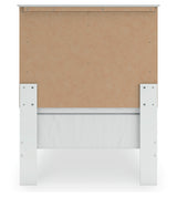 Bostwick Shoals Twin Panel Bed, Dresser and Mirror