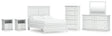 Furniture City Houma - Ashley Furniture - Bostwick Shoals Full Panel Bed, Dresser, Mirror, Chest, and 2 Nightstands - Full Panel Bed, Dresser, Mirror, Chest, and 2 Nightstands - B139B62