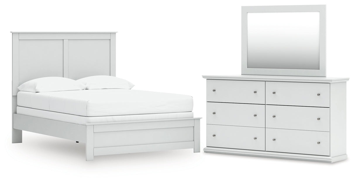 Furniture City Houma - Ashley Furniture - Bostwick Shoals Full Panel Bed, Dresser and Mirror - Full Panel Bed, Dresser and Mirror - B139B48