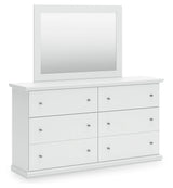 Bostwick Shoals King Panel Bed, Dresser, Mirror and Chest