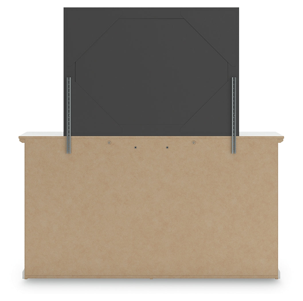 Bostwick Shoals Queen Panel Bed, Dresser, Mirror and 2 Nightstands