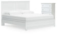 Furniture City Houma - Ashley Furniture - Bostwick Shoals King Panel Bed and Chest - King Panel Bed and Chest - B139B63