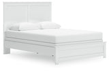 Bostwick Shoals Queen Panel Bed with Mirrored Dresser, Chest and 2 Nightstands