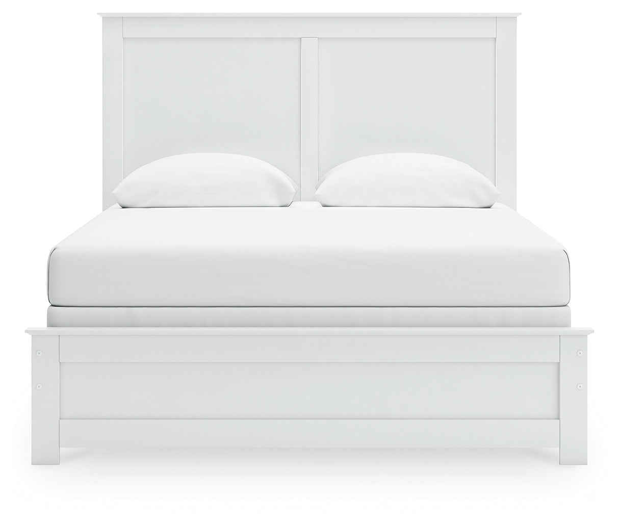 Bostwick Shoals Queen Panel Bed with Mirrored Dresser, Chest and 2 Nightstands