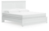 Bostwick Shoals King Panel Bed, Dresser, Mirror and Chest