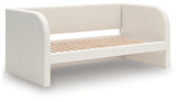 Arloster Twin Upholstered Day Bed, Dresser and Mirror