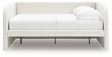 Arloster Full Upholstered Day Bed, Dresser and Mirror