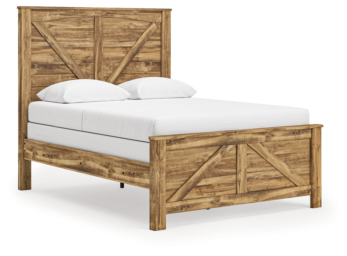 Maystonna Queen Crossbuck Panel Bed