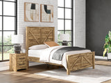 Maystonna Queen Crossbuck Panel Bed