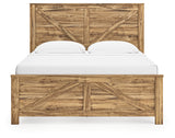 Maystonna King Crossbuck Panel Bed