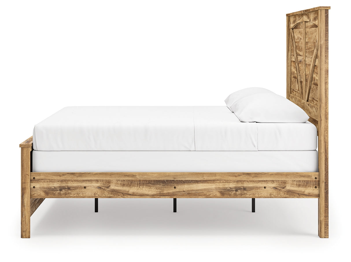 Maystonna King Crossbuck Panel Bed