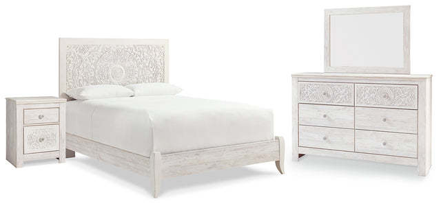 Furniture City Houma - Ashley Furniture - Paxberry Queen Panel Bed, Dresser, Mirror and Nightstand - Queen Panel Bed, Dresser, Mirror and Nightstand - B181B16
