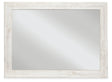 Furniture City Houma - Ashley Furniture - Paxberry Bedroom Mirror - Bedroom Mirror / Whitewash - B181-36