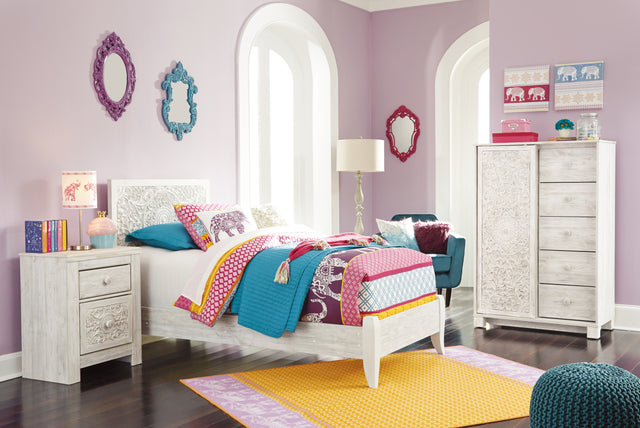 Furniture City Houma - Ashley Furniture - Paxberry Twin Panel Bed, Chest and Nightstand - Twin Panel Bed, Chest and Nightstand - B181B24