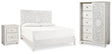 Furniture City Houma - Ashley Furniture - Paxberry King Panel Bed, Chest and Nightstand - King Panel Bed, Chest and Nightstand - B181B32