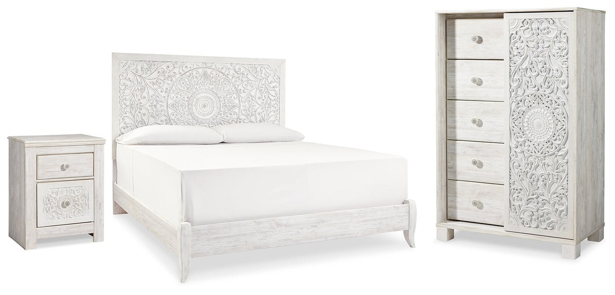 Paxberry King Panel Bed