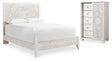 Furniture City Houma - Ashley Furniture - Paxberry Queen Panel Bed and Chest - Queen Panel Bed and Chest - B181B21
