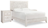 Furniture City Houma - Ashley Furniture - Paxberry Queen Panel Bed and 2 Nightstands - Queen Panel Bed and 2 Nightstands - B181B30
