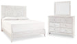 Furniture City Houma - Ashley Furniture - Paxberry King Panel Bed, Dresser and Mirror - King Panel Bed, Dresser and Mirror - B181B9