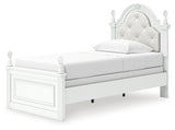 Kozlani Twin Upholstered Panel Bed