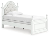 Kozlani Twin Upholstered Panel Bed