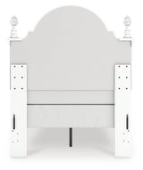 Kozlani Twin Upholstered Panel Bed