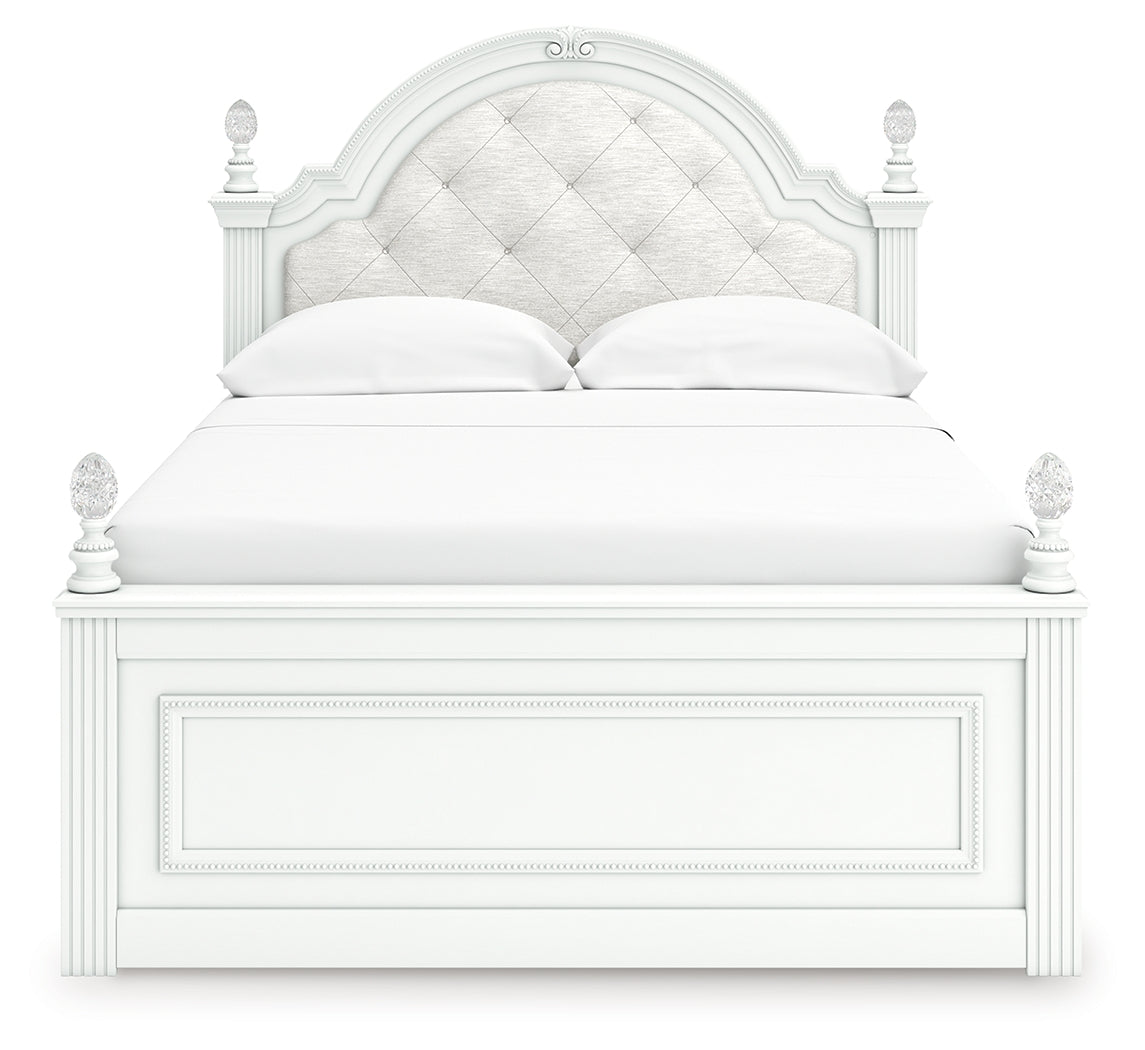 Kozlani Full Upholstered Panel Bed