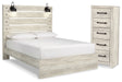 Furniture City Houma - Ashley Furniture - Cambeck Queen Panel Bed and Chest - Queen Panel Bed and Chest - B192B121