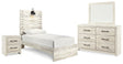 Furniture City Houma - Ashley Furniture - Cambeck Twin Panel Bed, Dresser, Mirror and Nightstand - Twin Panel Bed, Dresser, Mirror and Nightstand - B192B53