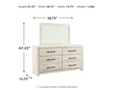 Cambeck Queen Panel Headboard, Dresser, Mirror, and Nightstand