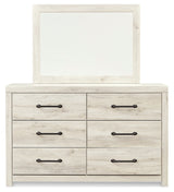 Cambeck Twin Panel Bed, Dresser and Mirror
