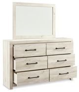 Cambeck King Panel Storage Bed, Dresser, Mirror and Nightstand