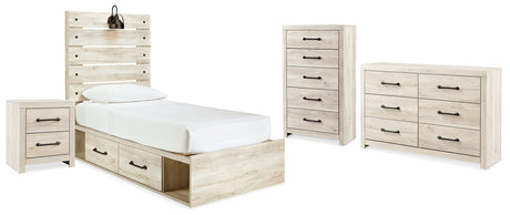 Furniture City Houma - Ashley Furniture - Cambeck Twin Panel Bed, Dresser, Chest and Nightstand - Twin Panel Bed, Dresser, Chest and Nightstand - B192B84