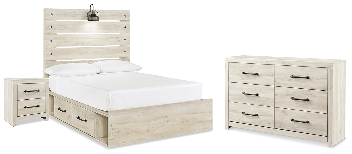Furniture City Houma - Ashley Furniture - Cambeck Full Panel Storage Bed with Dresser and Nightstand - Full Panel Storage Bed with Dresser and Nightstand - B192B105