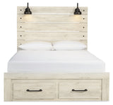 Cambeck Queen Panel Storage Bed, Dresser and 2 Nightstands