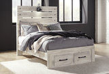Cambeck Full Storage Bed, Dresser and Mirror