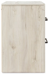 Cambeck King Panel Storage Bed, Dresser, Mirror and Nightstand