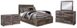 Furniture City Houma - Ashley Furniture - Derekson Full Panel Storage Bed, Dresser, Mirror and 2 Nightstands - Full Panel Storage Bed, Dresser, Mirror and 2 Nightstands - B200B75