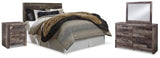 Derekson Queen Panel Headboard, Dresser, Mirror and Nightstand
