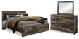 Furniture City Houma - Ashley Furniture - Derekson King Panel Storage Bed, Dresser and Mirror - King Panel Storage Bed, Dresser and Mirror - B200B52