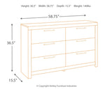 Derekson Queen Panel Headboard, Dresser, Chest and Nightstand