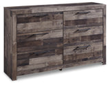 Derekson Full Storage Bed, Dresser and Nightstand
