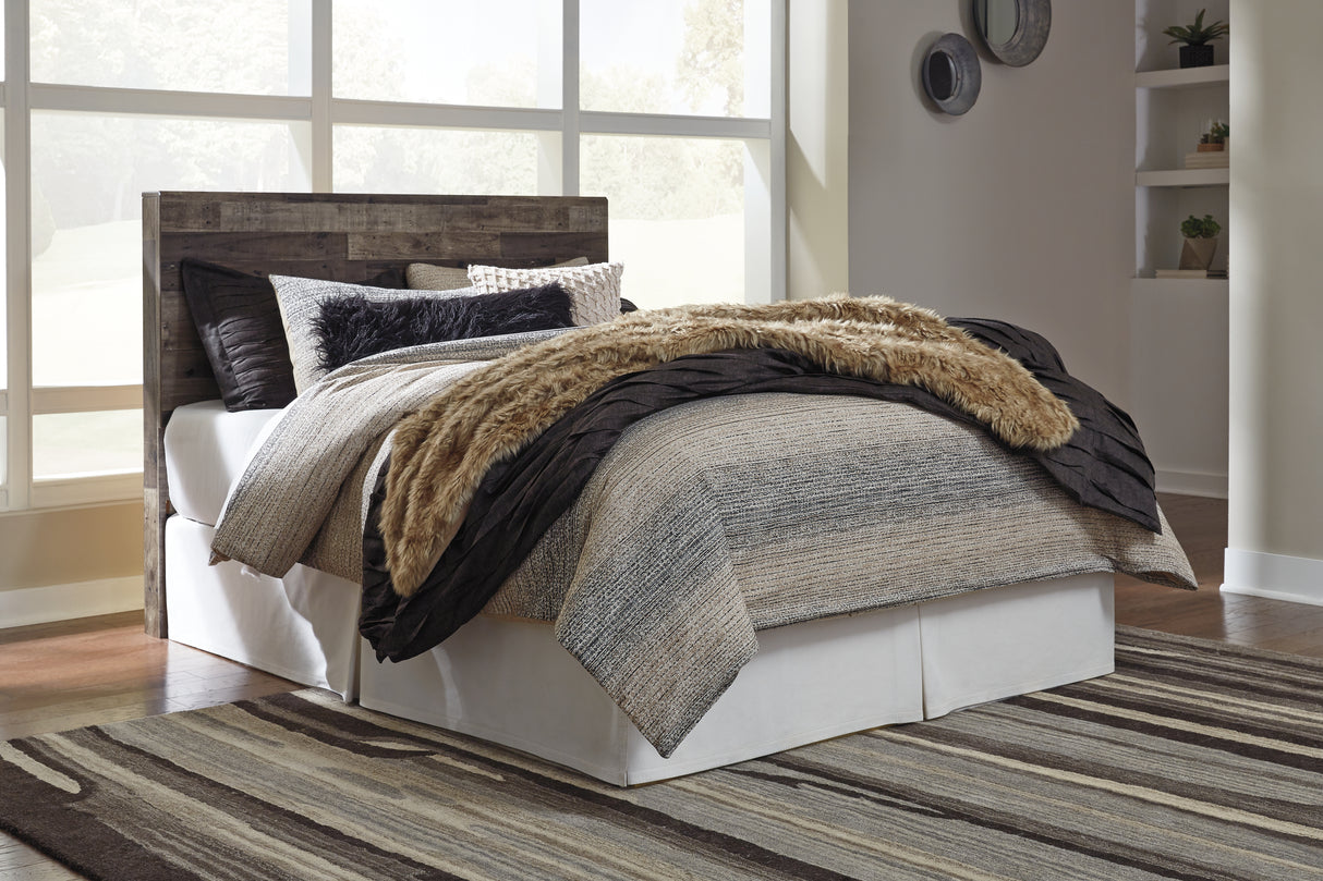 Derekson Queen Panel Headboard, Dresser, Mirror and Nightstand