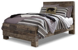 Derekson Full Panel Bed, Dresser, Mirror and Nightstand