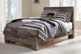 Derekson Full Panel Bed, Dresser and Mirror